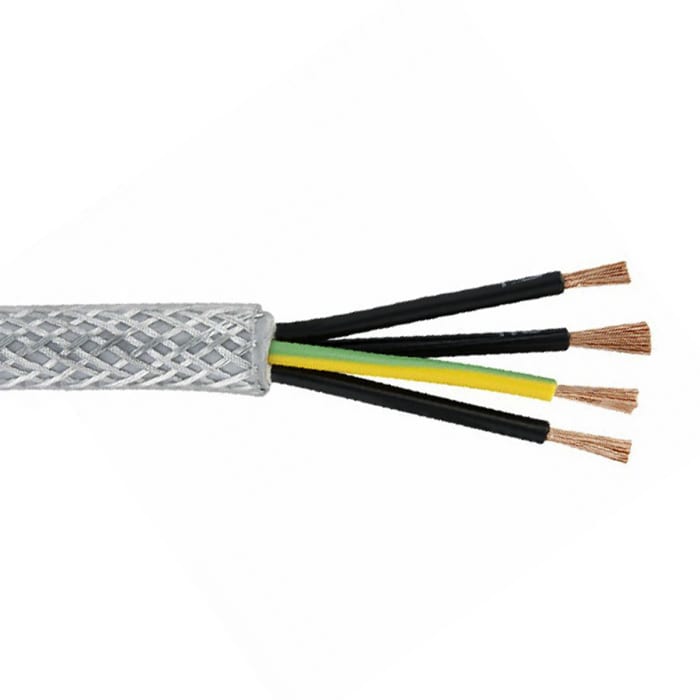 Belden Belden SY Control Cable, 4 Cores, 0.75 mm², SY, Screened, 100m, Transparent PVC Sheath, 18 AWG