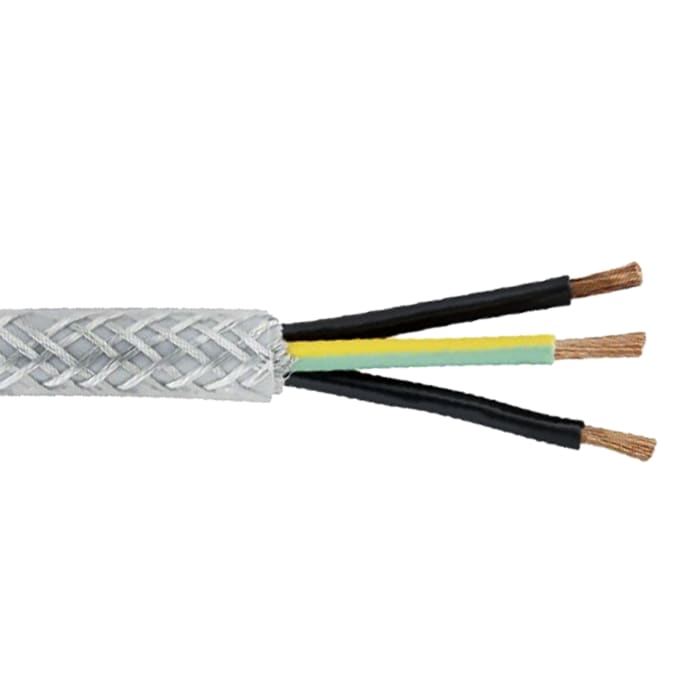 Câble de commande Blindé Belden, 5 x 2,5 mm², 13 AWG, gaine en PVC, 50m