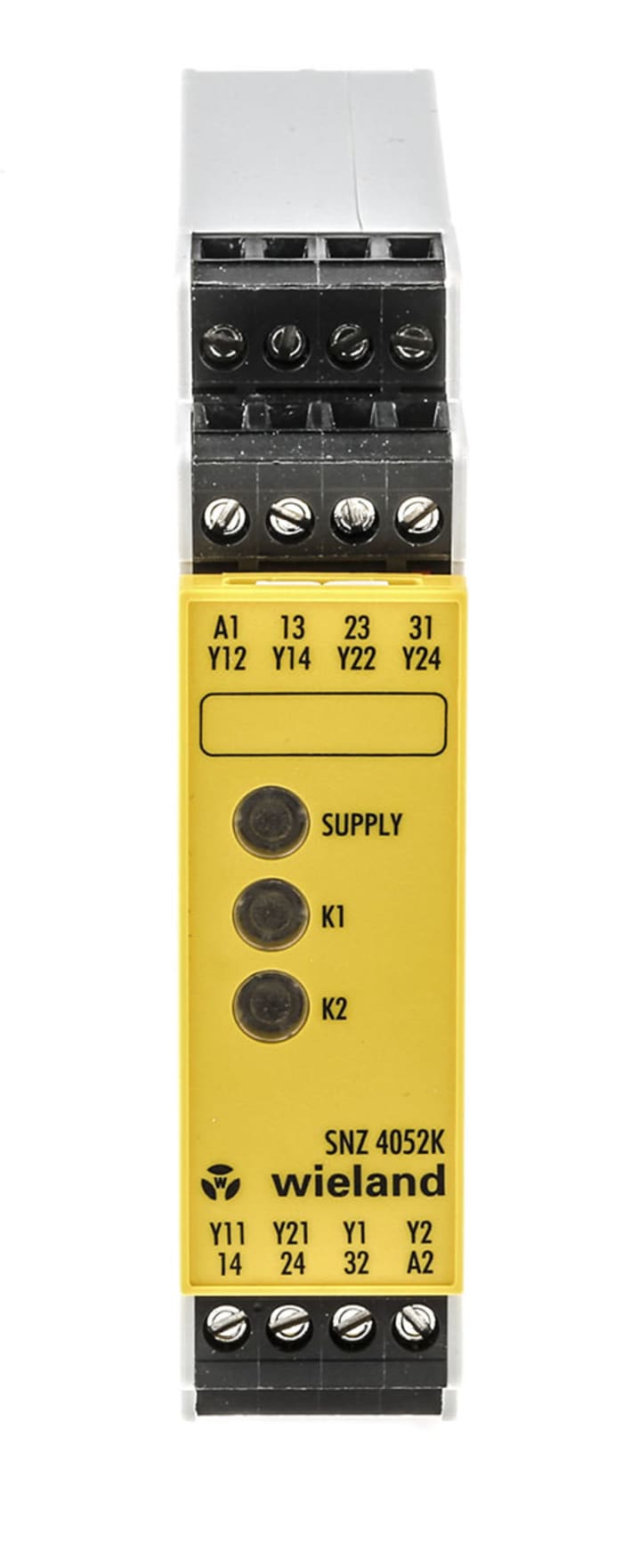 Wieland safeRELAY SNZ 4052 Two Hand Control Safety Relay, 24V ac/dc, Dual-Channel, 2 Safety Contacts