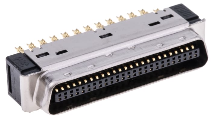 Connecteur SCSI 3M, 50 Contacts, Mâle, au pas de 2.54mm, Montage sur câble