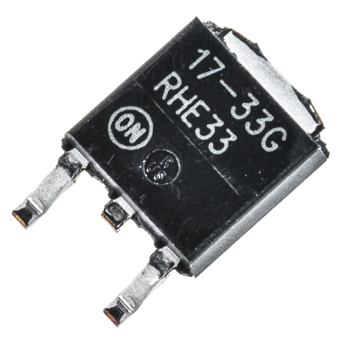 ON Semiconductor NCP1117DT33G, LDO Regulator, 1A, 3.3 V, ±1% 3-Pin, DPAK