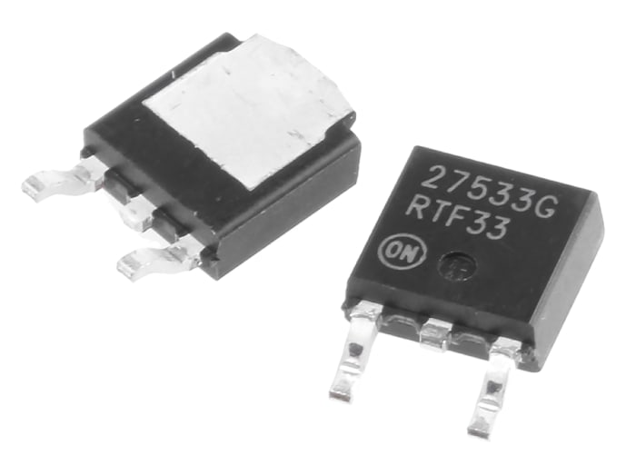 onsemi MC33275DT-3.3G, 1 Low Dropout Voltage, Voltage Regulator 300mA, 3.3 V 3-Pin, DPAK