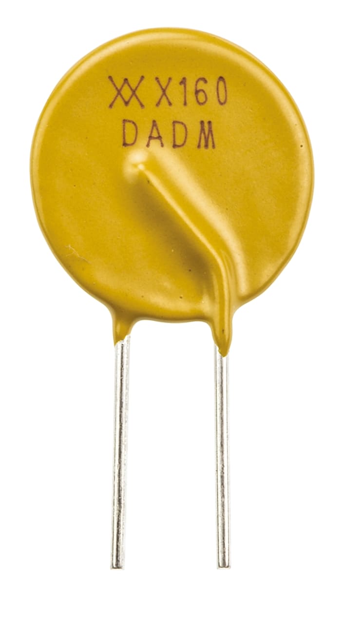 Littelfuse 1.6A Resettable Fuse, 72V