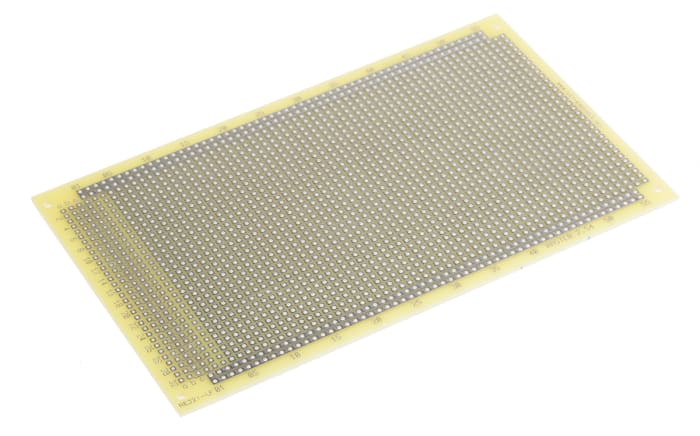 Roth Elektronik Double Sided Matrix Board FR4 With 36 x 55 1mm Holes, 2.54 x 2.54mm Pitch, 160 x 100 x 1.5mm