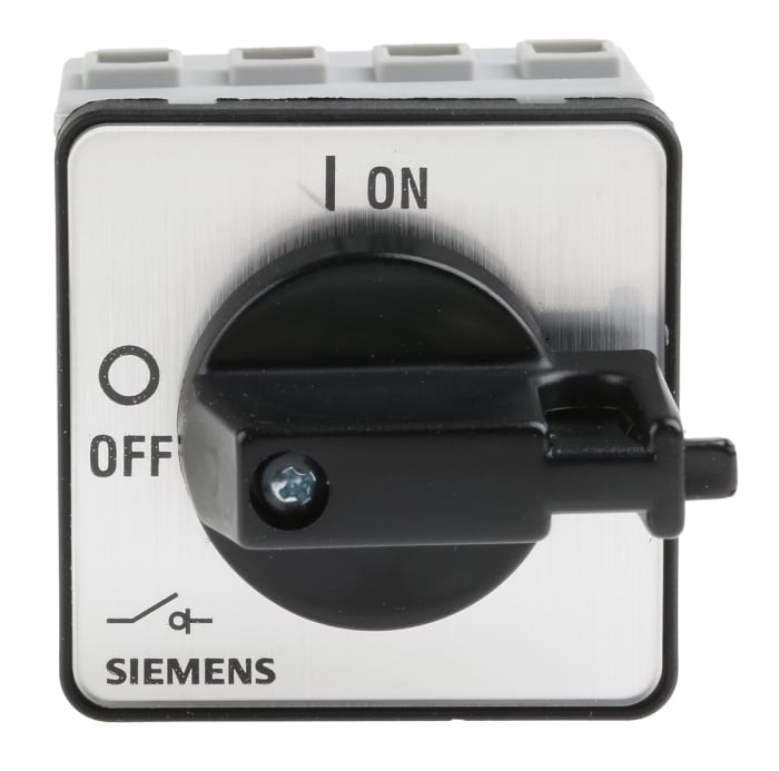 Interrupteur-sectionneur Siemens SENTRON 3LD2022, 3P, 16A, 690V c.a.