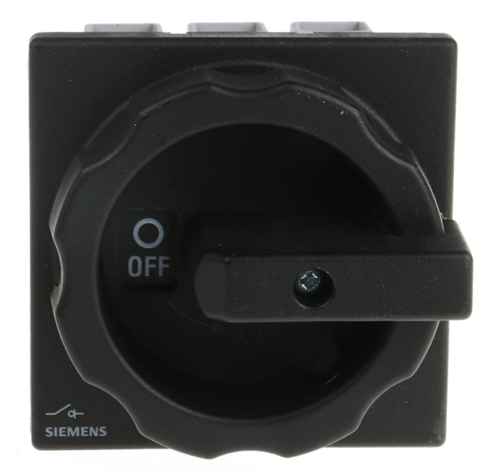 Siemens 3P Pole Panel Mount Isolator Switch - 125A Maximum Current, 45kW Power Rating, IP65