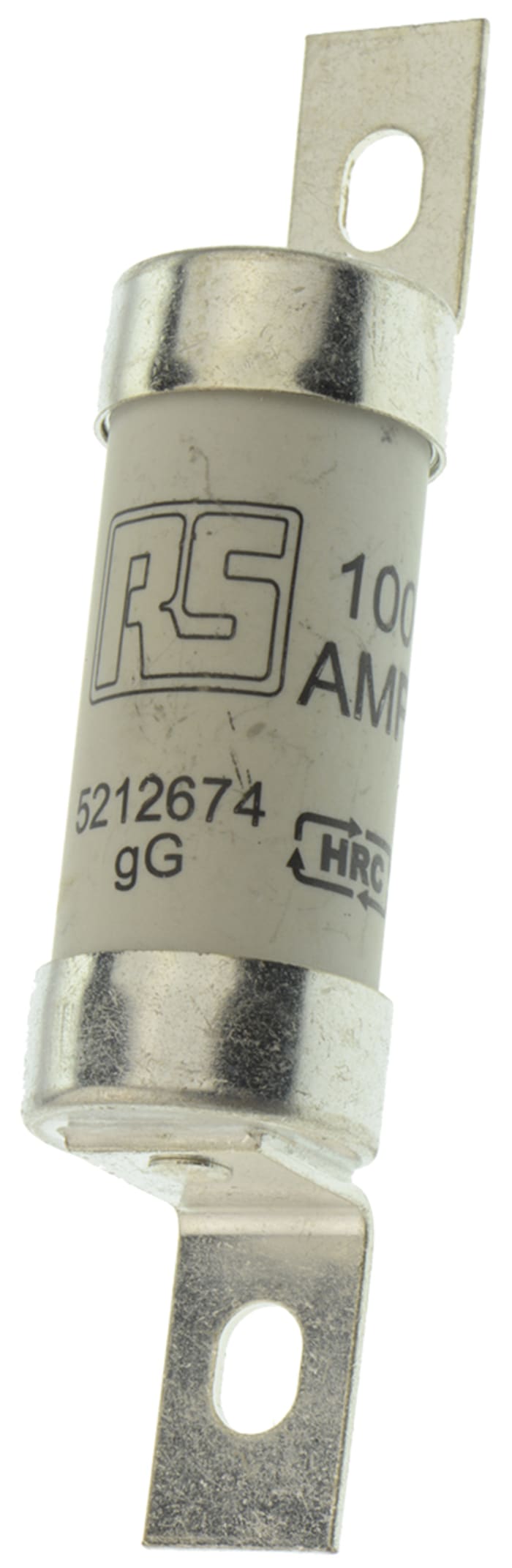 RS PRO 100A British Standard Fuse, A3, 550V ac, 73.5mm