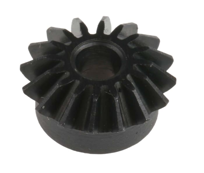 Engranaje de ingletes RS PRO, Acero, 16 dientes , Espaciado 0.8mm, Ángulo 20°, Calibre 4mm