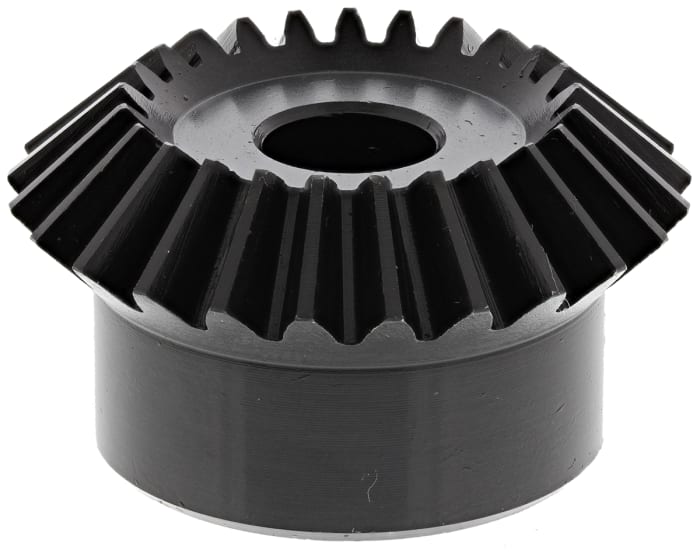 Engranaje de ingletes RS PRO, Acero, 25 dientes , Espaciado 1.5mm, Ángulo 20°, Calibre 10mm