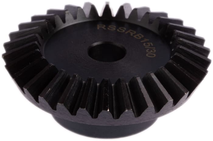 RS PRO Steel Bevel Gear, 8mm Bore, 30 Teeth, 1.5 Module