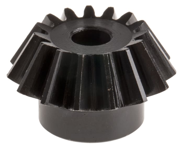 RS PRO Steel Bevel Gear, 8mm Bore, 15 Teeth, 2 Module