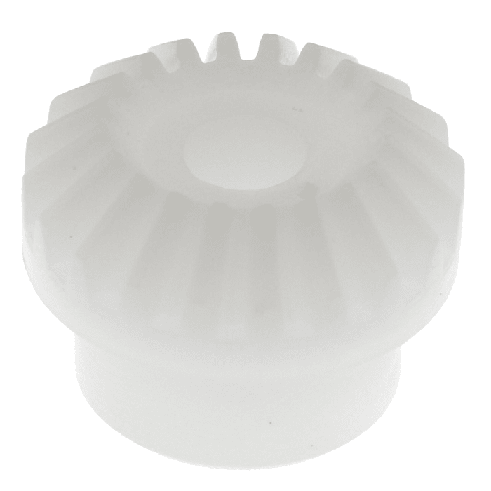 Engranaje de ingletes RS PRO, POM, 20 dientes , Espaciado 0.5mm, Ángulo 20°, Calibre 3mm