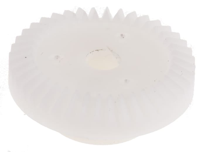 RS Pro Konik Pinyon Dişlisi, POM, 40 Dişli, Delik Çapı: 4mm, 30° 29' (Pinyon), 65° 36' (Dişli)