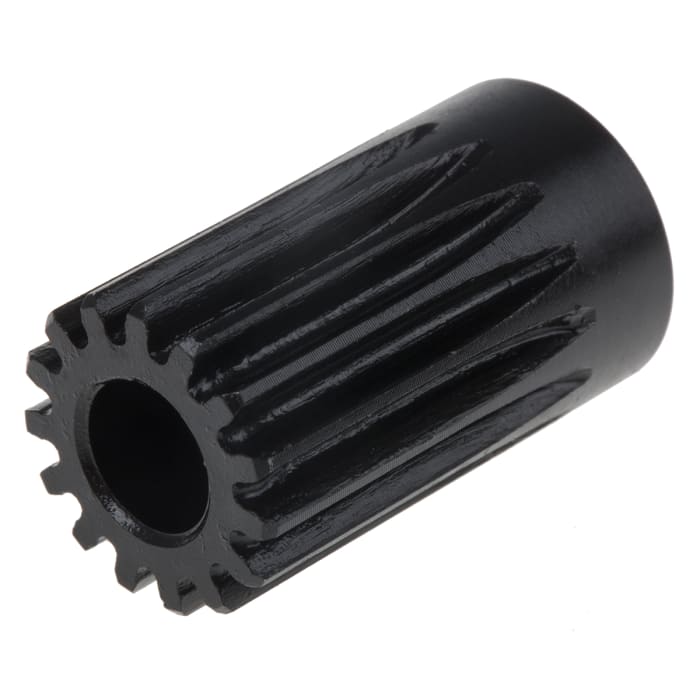 RS PRO Steel 15 Teeth Spur Gear, 1 Module, 8mm Bore Diam, 15mm Pitch Diam, 17mm Hub Diam
