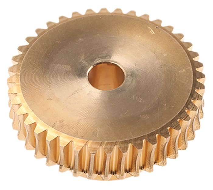 RS PRO | RS PRO Bronze 1 Module Worm Wheel Gear 40 Tooth26mm Hub Dia ...