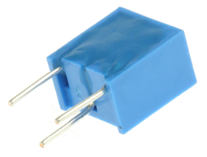 Bourns Trimpot (Trimmer Potansiyometre) 500Ω, 12 Dönüşlü, Üstten Ayarlı, 1/4W, ±100ppm/°C, Pinli, 3266W Serisi