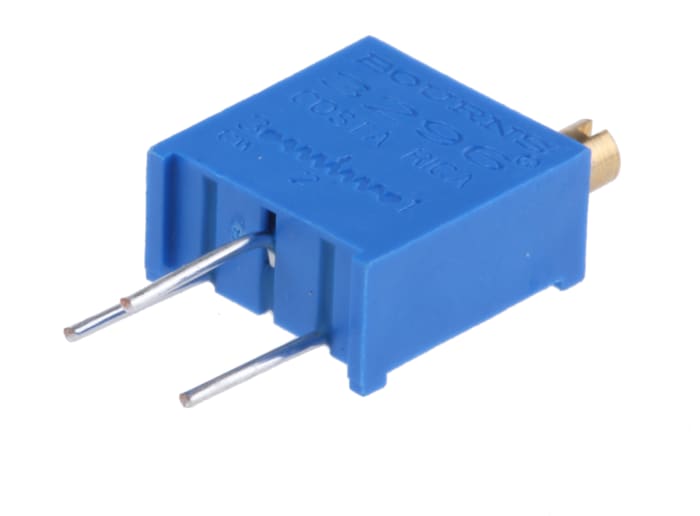 3296Y-1-104LF Bourns | 100kΩ, Through Hole Trimmer Potentiometer 0.5W ...