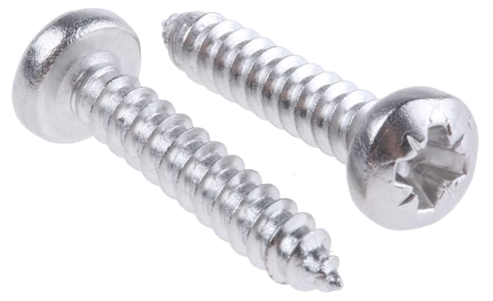 Vis autotaraudeuse RS PRO, 6 x 19mm, en Acier inoxydable