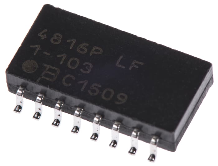 Bourns, 4800P 10kΩ ±2% Isolated Resistor Array, 8 Resistors, 1.28W total, SOM, Standard SMT