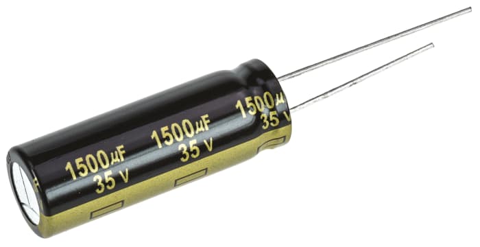 Condensateur Panasonic série FM-A, Aluminium électrolytique 1500μF, 35V c.c.