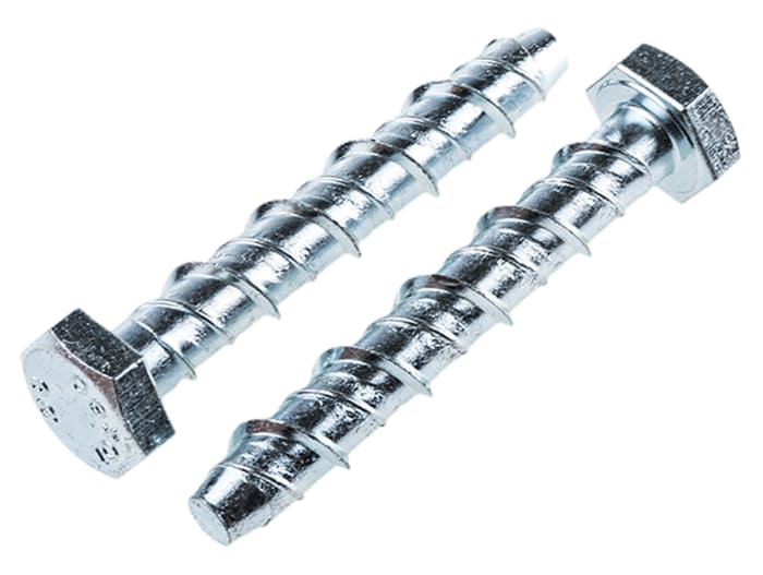 RS PRO Steel Ankerbolt 60mm, 10mm Fixing Hole