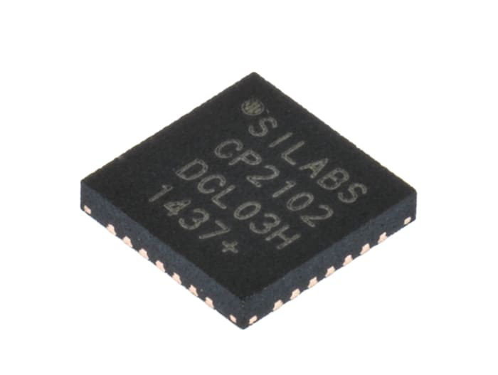 Silicon Labs Programmable Transceiver 28-Pin QFN, CP2102-GM