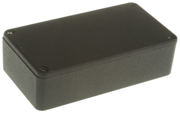Boîtier Hammond 1590 en Fonte d'aluminium, 112 x 60 x 31mm, Noir IP54, Blindé
