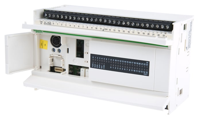 Schneider Electric Twido Series Logic Module, 100 → 240 V ac Supply, Relay, Transistor Output, 24-Input, Sink,
