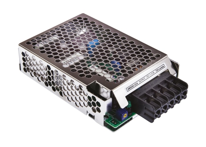 TDK-Lambda Embedded Switch Mode Power Supply (SMPS), HWS50-12A, 12V dc, 4.3A, 51.6W, 1 Output, 120 → 370 V dc,