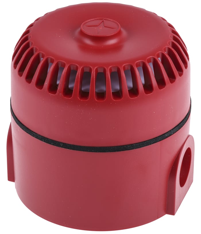 Avertisseur sonore Rouge Eaton, 9 → 28 V c.c., 110dB IP65