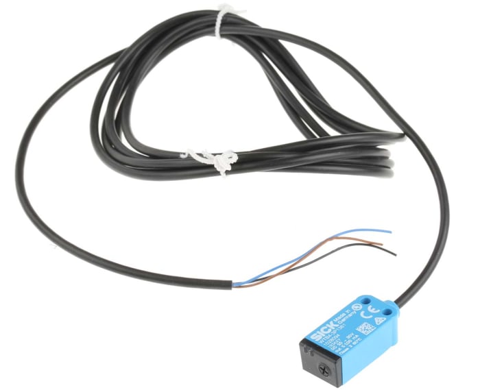 Sick Fotoelektrik Sensör, Yayınımlı Algılama Aralığı: 4 → 150 mm, PNP, Stil: Blok, IP66, IP67