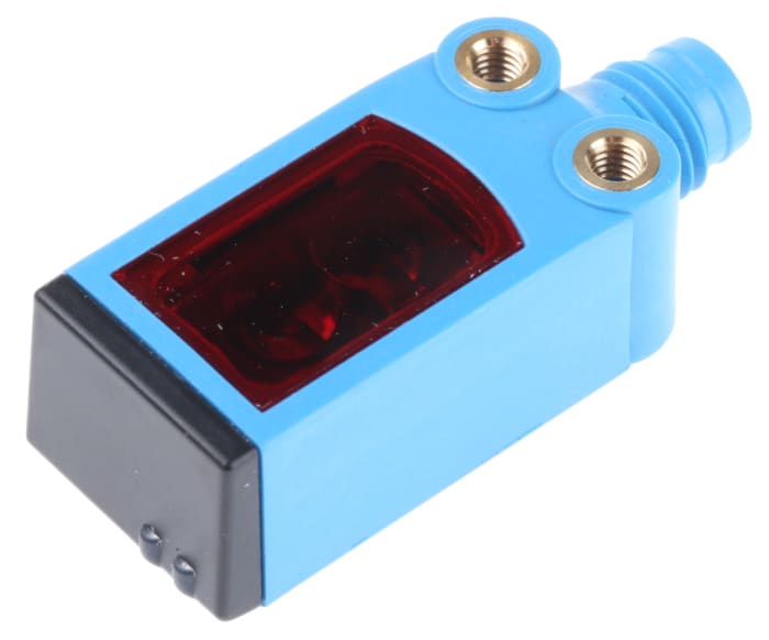 Fotocélula rectangular Sick, Sistema Reflex, alcance 10 mm → 4 m., salida PNP, Conector de M8 3 clavijas, IP66,