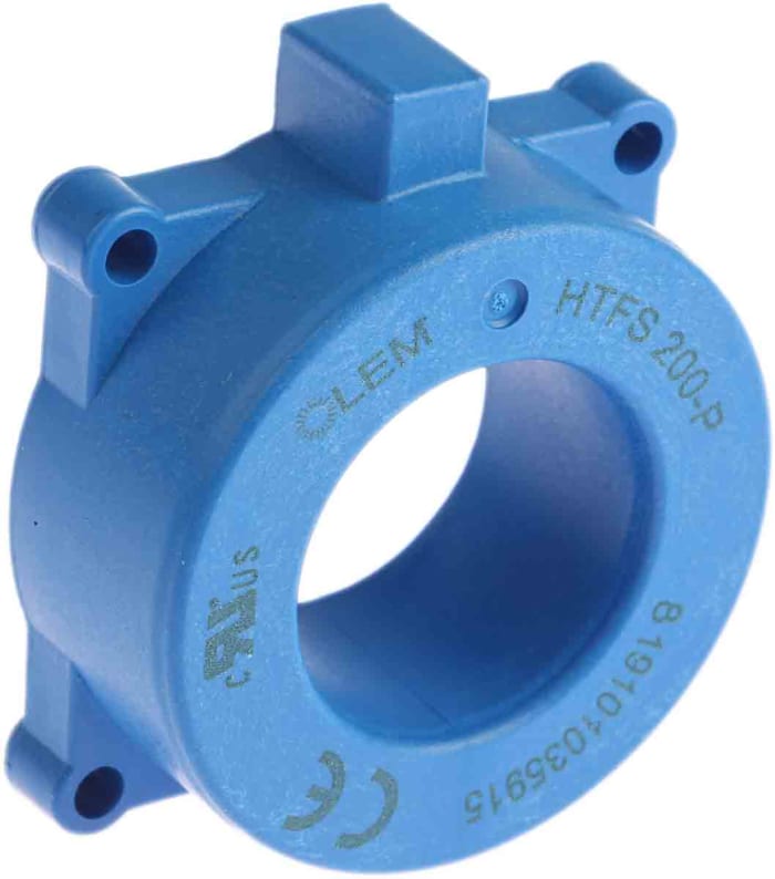 Transformador de corriente LEM HTFS, entrada 300A, ratio: 300:1