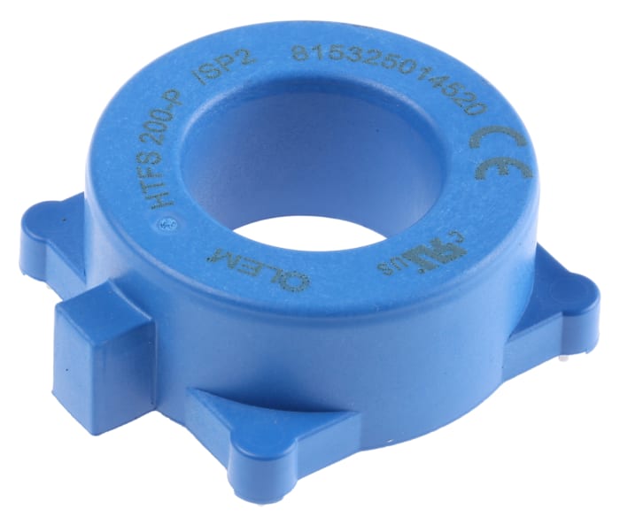 Transformador de corriente LEM HTFS, entrada 300A, ratio: 300:1