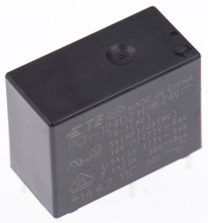 PCH SeriesRelay,1CO,10A 120ac,24dc 400mW