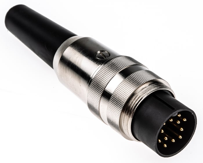 Lumberg, SV 12 Pole M16 Din Plug, DIN EN 60529, 3A, 60 V ac IP40, Male, Cable Mount