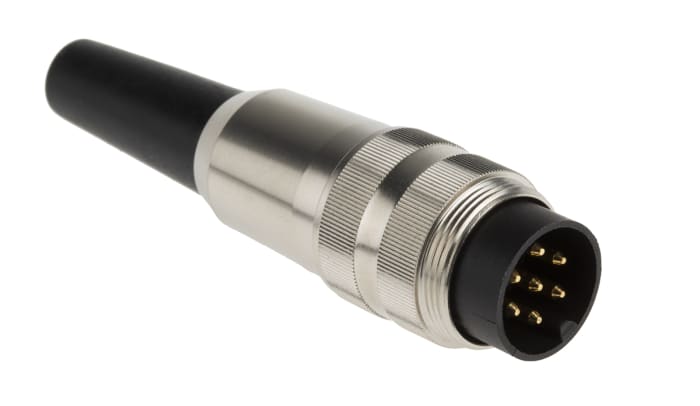  Connecteur DIN Lumberg SV, 7 contacts, Mâle, Montage sur câble, A souder M16