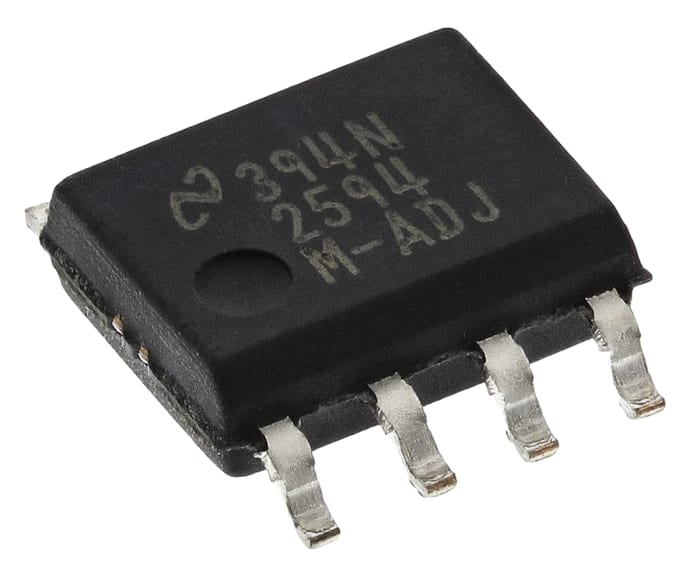 Texas Instruments, LM2594M-ADJ/NOPB Step-Down Switching Regulator, 1-Channel 500mA Adjustable 8-Pin, SOIC