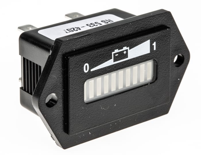 Curtis Digital Voltmeter, LED Display