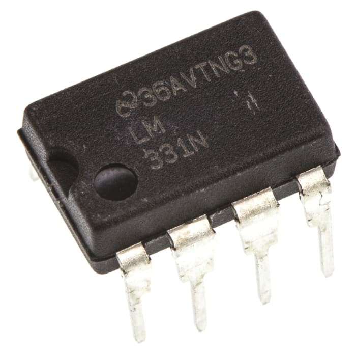 Convertidor de frecuencia a tensión, LM331N/NOPB, 100kHz, Linealidad NaN%, MDIP, 8 pines