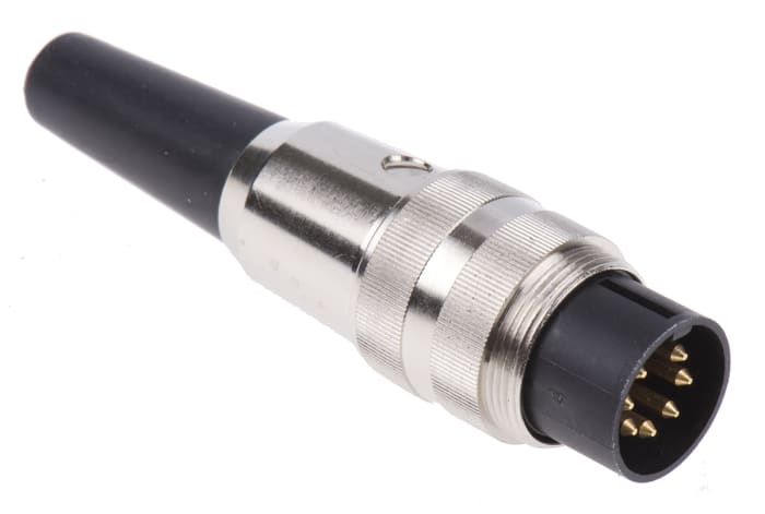 Lumberg, SV 7 Pole M16 Din Plug, DIN EN 60529, 5A, 60 V ac IP40, Male, Cable Mount