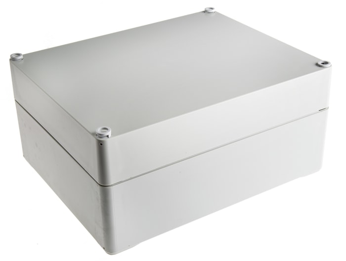 Spelsberg AK Compact Range Series Grey Polystyrene Enclosure, IP65, Grey Lid, 250 x 200 x 113mm
