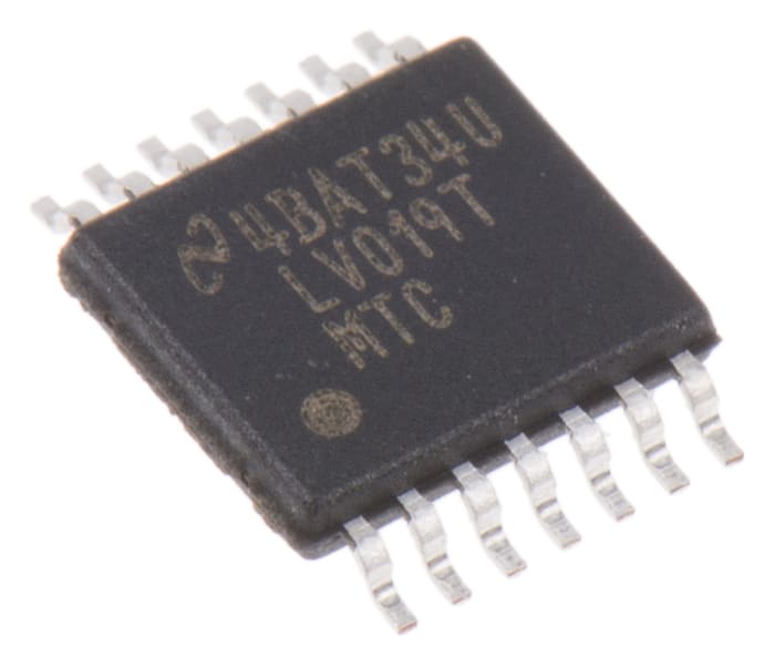 Texas Instruments DS90LV019TMTC/NOPB, LVDS Transceiver Dual LVCMOS, LVDS, LVTTL Driver, Receiver, 14-Pin TSSOP