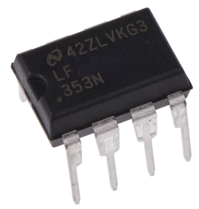 Amplificateur opérationnel Texas Instruments, montage Traversant, alim. Double, MDIP 2 8 broches