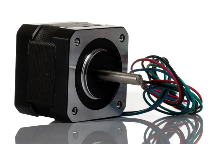 Moteur pas-à-pas RS PRO, 2,8 V, dia.de l'arbre 5mm