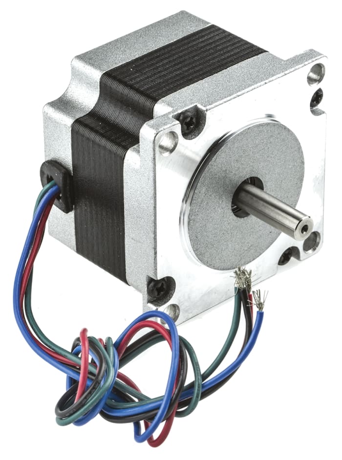Moteur pas-à-pas Aimant permanent hybride, 0.55Nm 1.8°, 4 fils, 2 V