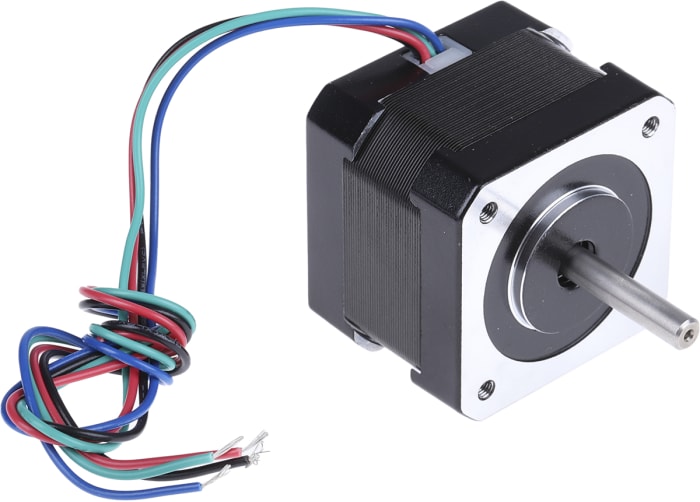 RS PRO | RS PRO Stepper Motor 2.8V, 0.22Nm Torque, 1.8 °, 42.3 x 42.3 ...