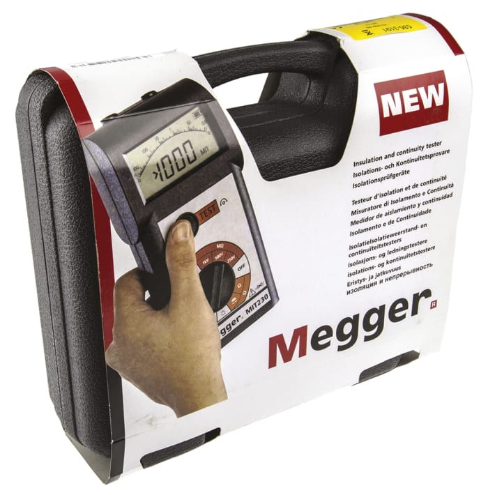 MIT230EN Megger Megger MIT230 Insulation & Continuity Tester, 250V