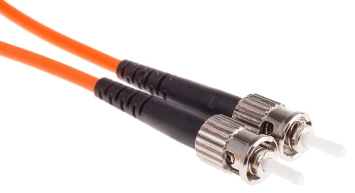 Patchcord,ST to ST, duplex,62.5/125, 1m