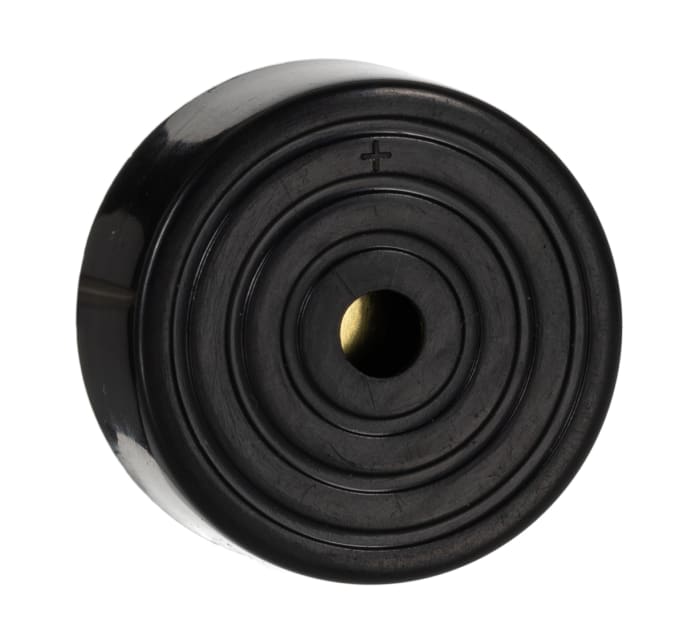 RS PRO 79dB Through Hole Continuous Internal Buzzer, 32 (Dia.) x 14.7mm, 3V dc Min, 28V dc Max